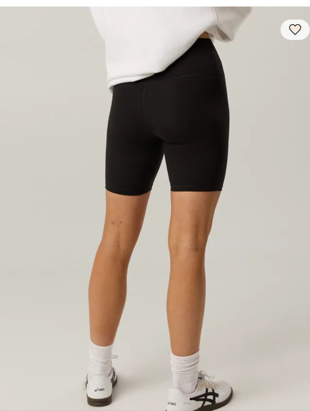 Aerie Offline High Rise Black Biker Shorts